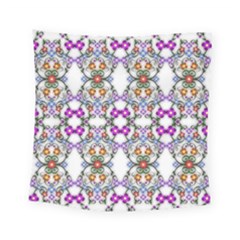 Floral Ornament Baby Girl Design Square Tapestry (small) by Simbadda
