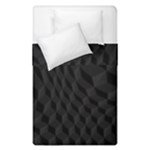 Pattern Dark Texture Background Duvet Cover Double Side (Single Size)