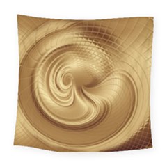 Gold Background Texture Pattern Square Tapestry (large) by Simbadda