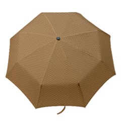 Pattern Honeycomb Pattern Brown Folding Umbrellas by Simbadda