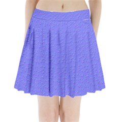 Ripples Blue Space Pleated Mini Skirt by Alisyart
