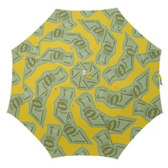 Money Dollar $ Sign Green Yellow Straight Umbrellas
