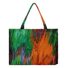 Watercolor Grunge Background Medium Tote Bag by Simbadda