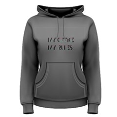 Grey My Office My Rules Women s Pullover Hoodie