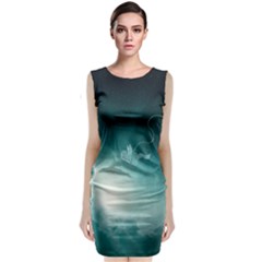 Astronaut Space Travel Gravity Classic Sleeveless Midi Dress by Simbadda