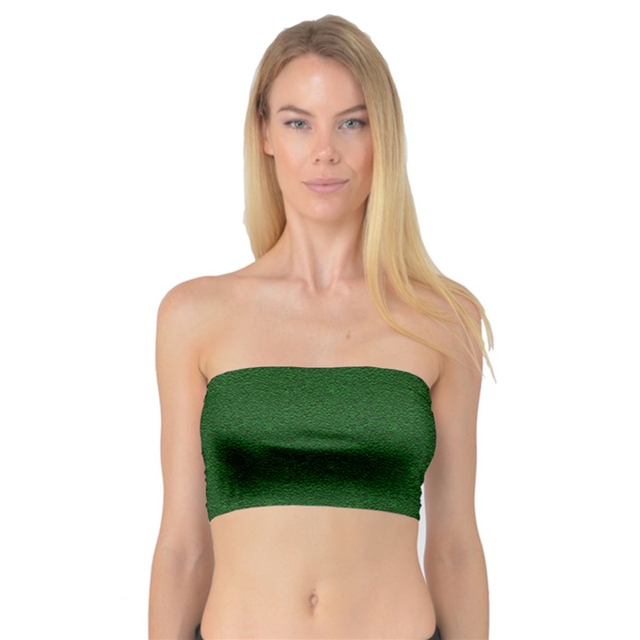 Texture Green Rush Easter Bandeau Top