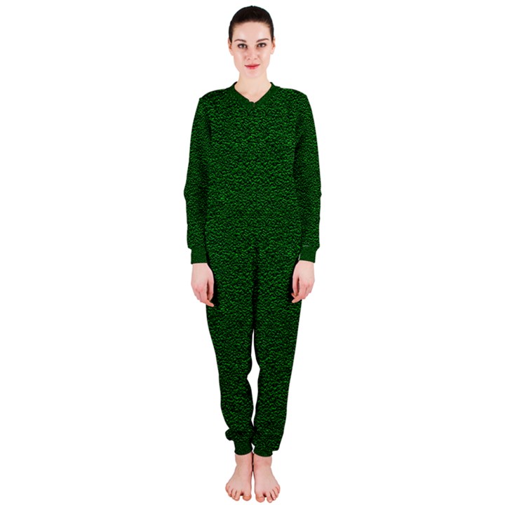 Texture Green Rush Easter OnePiece Jumpsuit (Ladies) 
