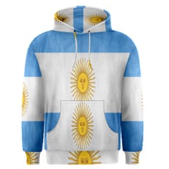 Argentina Texture Background Men s Pullover Hoodie by Simbadda