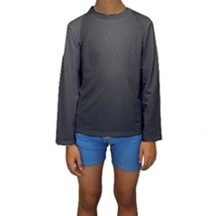 Leather Stitching Thread Perforation Perforated Leather Texture Kids  Long Sleeve Swimwear by Simbadda