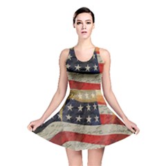 American President Reversible Skater Dress by Valentinaart