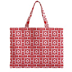 Pattern Zipper Mini Tote Bag by Valentinaart