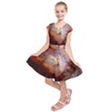 Carina Nebula Kids  Short Sleeve Dress View1