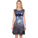 Large Magellanic Cloud Capsleeve Midi Dress View1