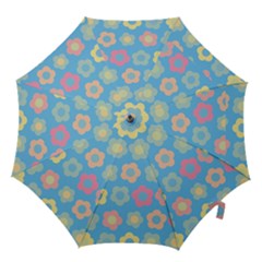 Floral Pattern Hook Handle Umbrellas (medium) by Valentinaart