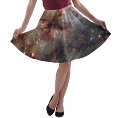 Tarantula Nebula A-line Skater Skirt by SpaceShop
