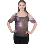 Orion Nebula Women s Cutout Shoulder Tee
