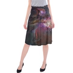 Orion Nebula Midi Beach Skirt by SpaceShop