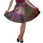 Orion Nebula A-line Skater Skirt