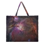 Orion Nebula Zipper Large Tote Bag