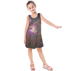 Orion Nebula Kids  Sleeveless Dress by SpaceShop