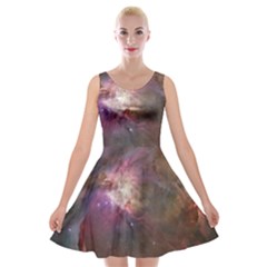 Orion Nebula Velvet Skater Dress by SpaceShop