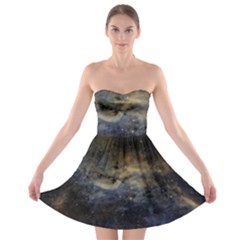 Propeller Nebula Strapless Bra Top Dress by SpaceShop