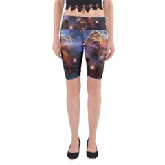 Pillar And Jets Yoga Cropped Leggings by SpaceShop