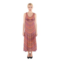 Pattern Sleeveless Maxi Dress by Valentinaart