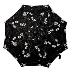 Floral Pattern Hook Handle Umbrellas (large) by Valentinaart