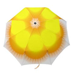 Sunlight Sun Orange Yellow Light Folding Umbrellas