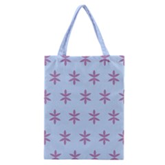 Flower Floral Different Colours Blue Purple Classic Tote Bag by Alisyart