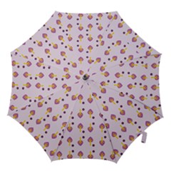 Tree Circle Purple Yellow Hook Handle Umbrellas (large) by Alisyart