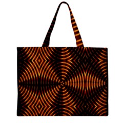 Fractal Patterns Zipper Mini Tote Bag by Simbadda