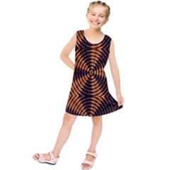 Fractal Patterns Kids  Tunic Dress by Simbadda