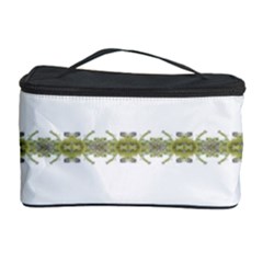 Ethnic Floral Stripes Cosmetic Storage Case by dflcprints