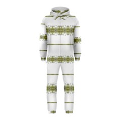 Ethnic Floral Stripes Hooded Jumpsuit (kids) by dflcprintsclothing