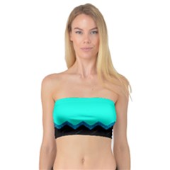 Pattern Digital Painting Lines Art Bandeau Top by Amaryn4rt