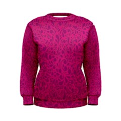 Pink Pattern Women s Sweatshirt by Valentinaart