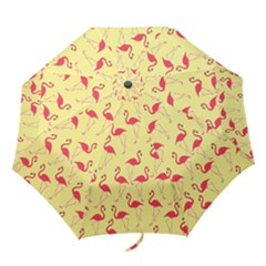 Flamingo Pattern Folding Umbrellas by Valentinaart