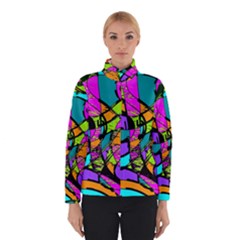 Abstract Art Squiggly Loops Multicolored Winterwear by EDDArt