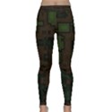 Circuit Board A Completely Seamless Background Design Classic Yoga Leggings View1