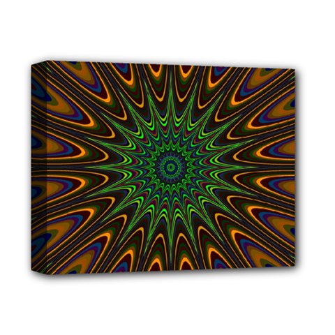 Vibrant Colorful Abstract Pattern Seamless Deluxe Canvas 14  X 11  by Simbadda