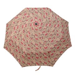Vintage Flower Pattern  Folding Umbrellas by TastefulDesigns