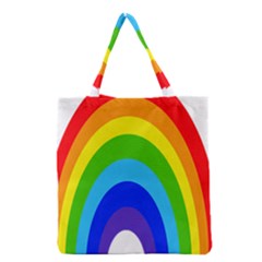 Rainbow Grocery Tote Bag by Alisyart