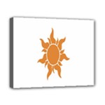 Sunlight Sun Orange Canvas 10  x 8 