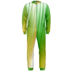 Folded Digitally Painted Abstract Paint Background Texture Onepiece Jumpsuit (men)  by Simbadda