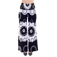 Fluctuation Hole Black White Circle Pants by Alisyart