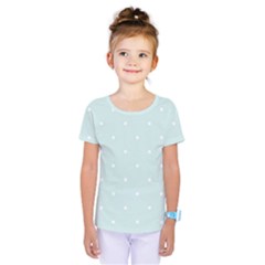 Mages Pinterest White Blue Polka Dots Crafting  Circle Kids  One Piece Tee