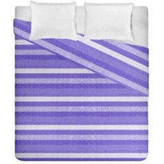 Lines Duvet Cover Double Side (california King Size) by Valentinaart