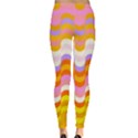 Dna Early Childhood Wave Chevron Rainbow Color Leggings  View2